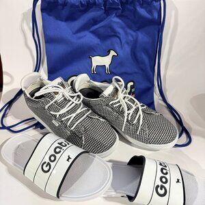 NEW Goats 454 Mesh Sneaker Includes Inserts, Bag Size & Flip Flops Size 7